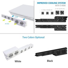 USB Cooling Fan External Cooler Stand Fit Pro Gaming Console