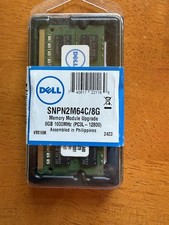 NEW - Dell SNPN2M64C/8G 8GB 2Rx8 PC3L-12800 DDR3 SODIMM Laptop RAM Memory