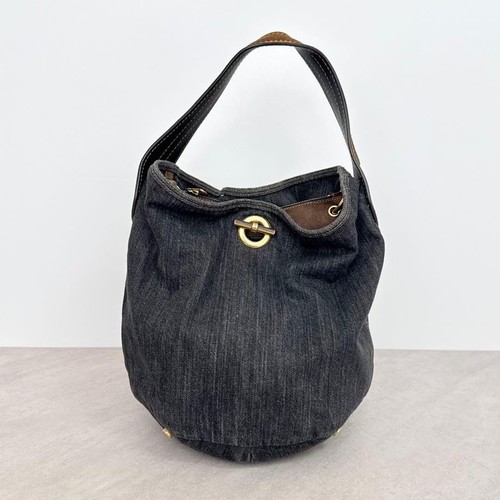 Yves Saint Laurent Capri Denim Baguette Bag One-Shoulder Tom Ford casual-chic