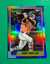1990 FOIL  JUNG HOO LEE  2025 Topps Update  35th Anniversary  #U90-21  GIANTS