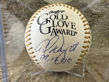Adam Wainwright Signed Gold Glove Award Baseball JSA COA St. Louis Cardinals