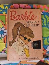 Vintage Barbie Hardcover 1960s Barbie Solves a Mystery