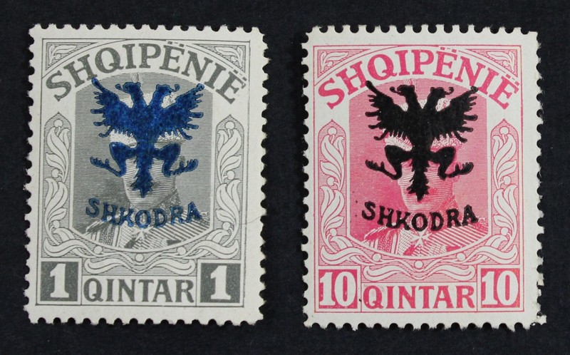 CKStamps: Albania Stamps Collection Scott#120-121 Mint NH OG