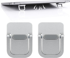 2 Pcs Mini Computer Keyboard Stand for Desk, Portable Keyboard Riser, Invisible