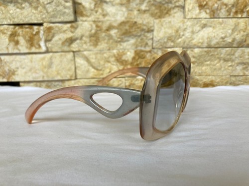 VINTAGE SAMCO SUNGLASSES SQUARED OVERSIZED 1960'S UNUSED WITH TAGS UNISEX PARTY - Picture 9 of 24