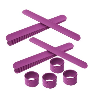  20 Pcs DIY Painting Project Kindergarten Graduation Slap Bracelets
