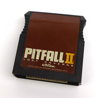 Atari 800 XL XE Modul -- PITFALL II 2 - Lost Caverns (Activision) -- Game Cart