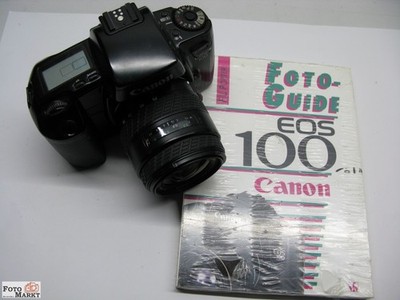 Set: Canon Spiegelreflex EOS 100 + Exakta Zoom-Objektiv 28-70 /3,5-4,5 lens