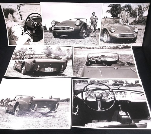 Photo set WA NW HIPPIE KID & DAIMLER SP250 CONVERTIBLE SPORTS CAR roadster 1971 - 第 1/5 張圖片