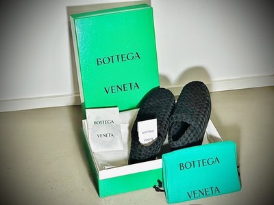 Bottega Veneta, Plat Sneaker Intrecciato, EU 43, Herren, schwarz, ungetragen 