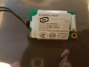 Fujitsu A02-0575JP Mini PCI Modem Board MBH7MD33 CP147683-02
