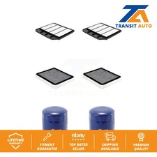 Air Cabin Engine Oil Filters (6 Total) Kit For 2016-2024 INFINITI QX80