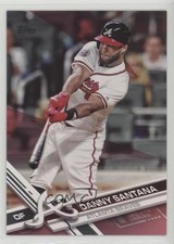 2017 Topps Update Mother's Day Hot Pink 15/50 Danny Santana #US31 fm0