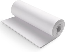 White Eva Foam Cosplay Sheets Roll,Premium Eva Foam 5Mm Thick,59 X 13.9, High