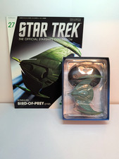 Eaglemoss Star Trek Starships 27 Romulan Bird-of-Prey 23rd Century /w Mag