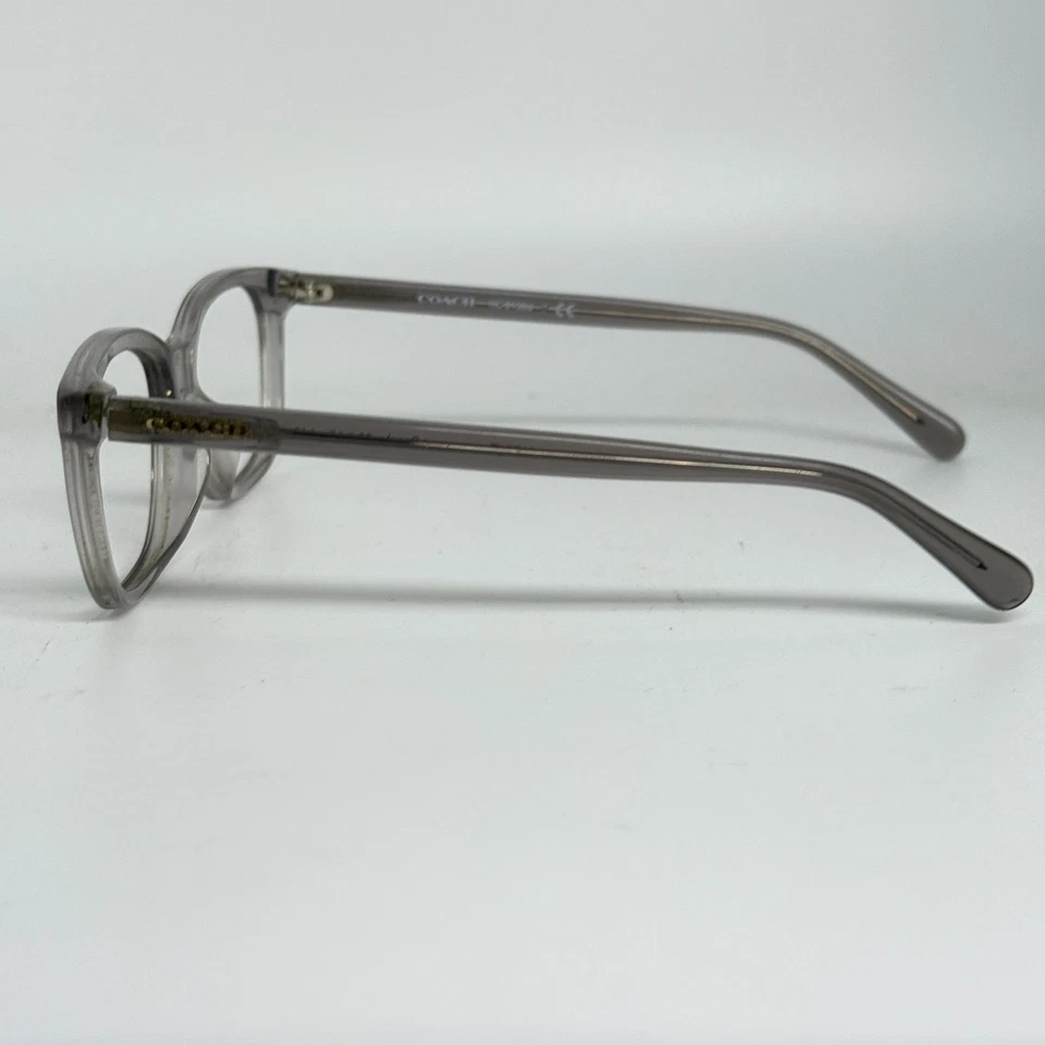 Monturas de gafas Coach HC6139U 5176 gris transparente ajuste asiático 53-15-140 H19840 Foto 2 de 4