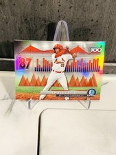 Chase Davis Top 100 Bowman Chrome 2024 Cardinals