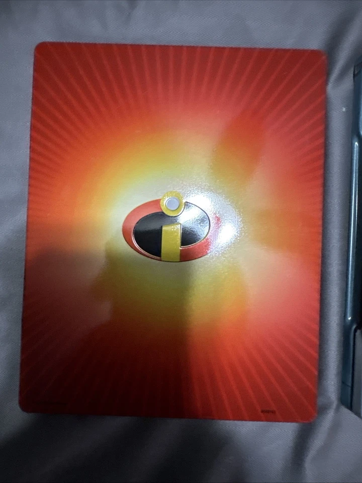 The Incredibles 1 + 2 Film Set Limited Rare 4K/Blu-ray Steelbooks New Unsealed - Image 4 of 4