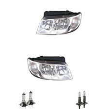 Halogen Scheinwerfer Frontscheinwerfer Set H1 für Hyundai Matrix inkl. Lampen