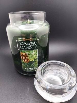 Yankee Candle 22oz Balsam & Cedar Scented Large Candle Jar - Beautiful scent