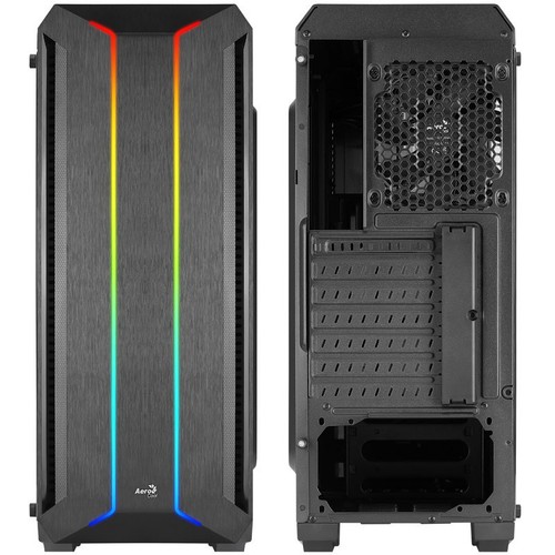 Aerocool Skyline ARGB V1 Midi-Tower, Acryglas - schwarz - Bild 3 von 3