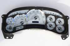 New Genuine Gm Nos 03 04 05 06 Silverado 140 Mph 7k Rpm Tach Blue Led Cluster