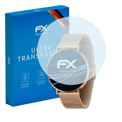 atFoliX 3x Schutzfolie für Reflex Active Spectra 300 R Series 42 klar