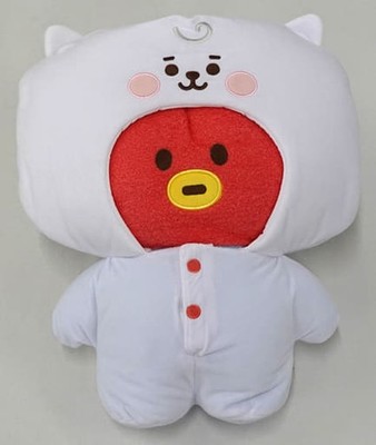 BT21 TATA V Baby Plush Doll with Romper L Size Toy