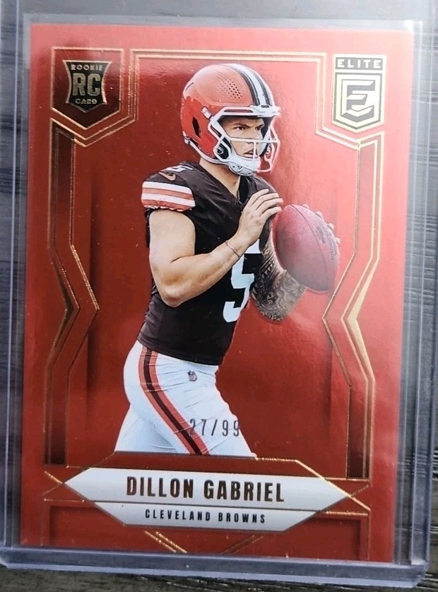 2025 Panini Donruss Elite - Rookies Dillon Gabriel #151 Red /99 (RC)
