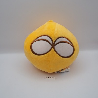 D2006B Puyo Puyo Compile YELLOW Puyo Ball 5'' SEGA Plush Toy Doll Japan