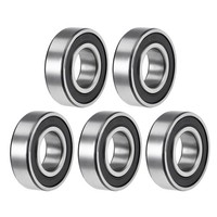 5 StüCk 6205-2RS Rillenkugellager 25Mmx52Mmx15Mm Doppelt Versiegelt Z2