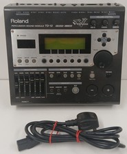 Roland TD-12 TD12 V Modulo batteria cervello, con cavo di alimentazione