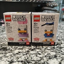 LEGO Brick Headz Daisy Duck (40476) Donald Duck (40377) ~ Brand New