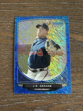 2013 Bowman #CC-AB4 J.R. Graham Chrome Mini Blue Refractors #/250