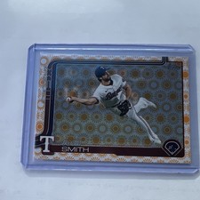 Topps 2025 Series 2 Josh Smith Texas Rangers  Baseball Card #668 Holiday Sun