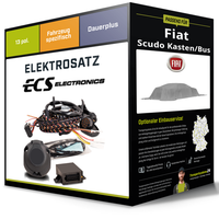 Elektrosatz 13-Pol Spezifisch für Fiat Scudo Kasten/Bus 01.2022-Jetzt NEU