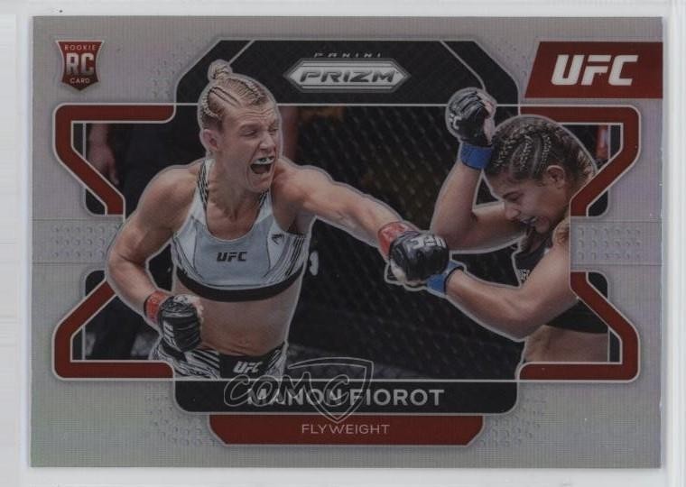 2022 Panini Prizm UFC Silver Prizm Manon Fiorot #36 1q03
