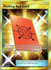 Peeking Red Card 169/156 Secret Rare Ultra Prism Pokemon Holo Near Mint on eBay