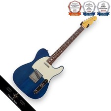 Fender Japan TL62B Custom Telecaster TBL Alder Body Maple Neck Rosewood Fretboa