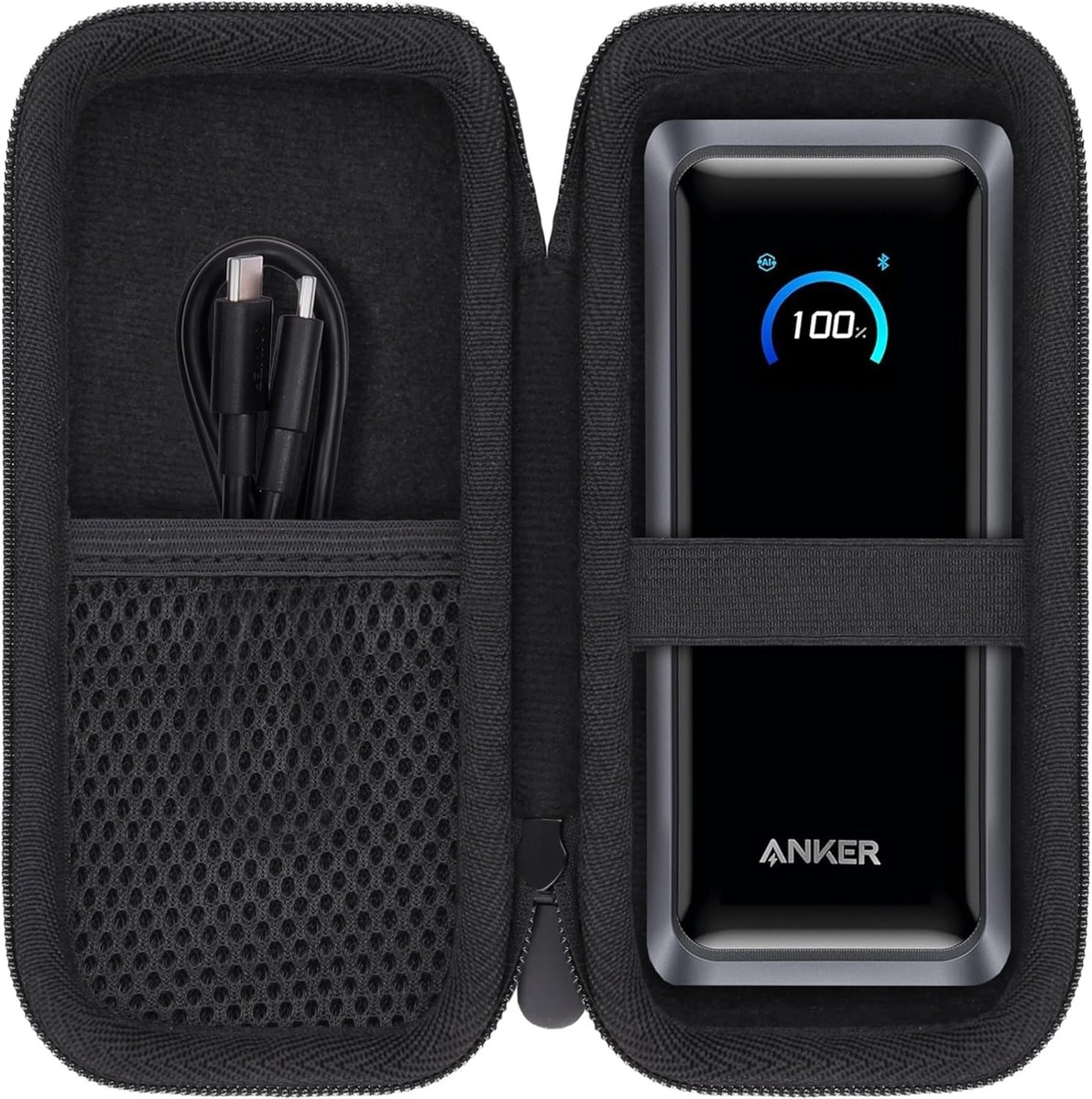 Khanka Case for Anker Prime 26,250mAh Power Bank (300W),Storage