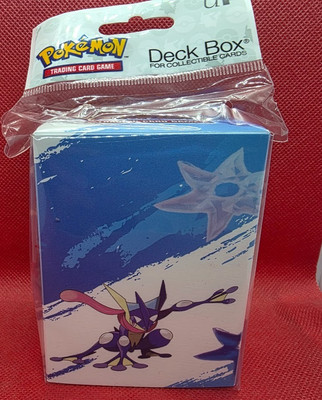 Pokémon TCG Ultra PRO Full View Deck Box Greninja. B3G1 Free!