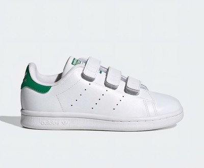 ADIDAS MEN'S STAN SMITH CF white HOOK AND LOOP SNEAKERS US14/uk13.5/EU 49 1/3