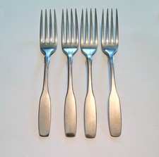  4 Oneida Community PAUL REVERE Stainless Dinner Forks Free Shipping