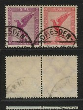 DR ZD W 22 Flugpost 1930 gestempelt; #d229
