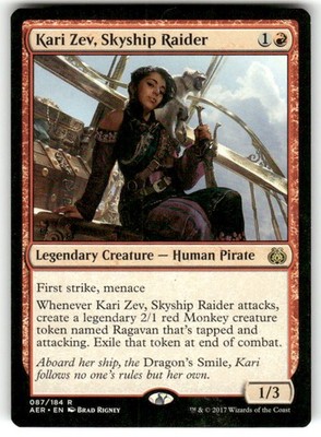 Aether Revolt #87 Kari Zev, Skyship Raider
