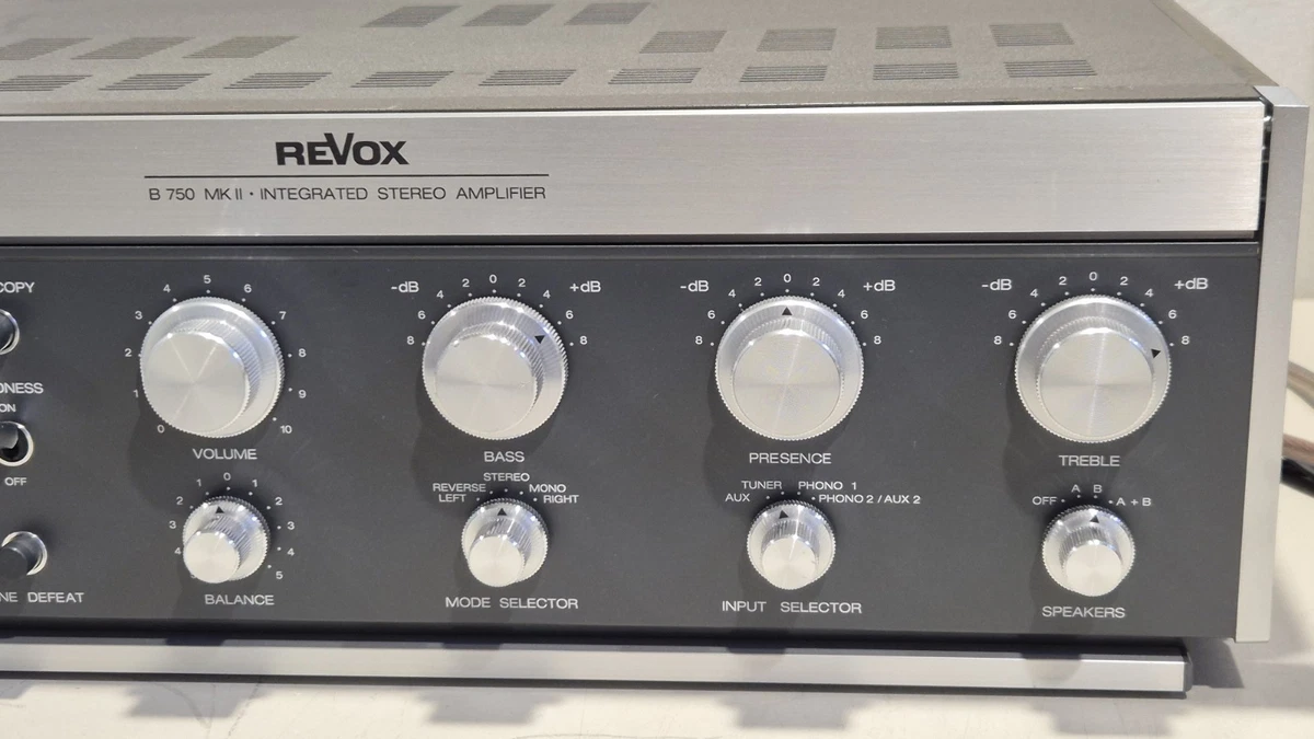 Revox B750 MKII. ¡Nuevo servicio!