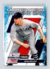 2021 Topps Opening Day Outstanding #OOD-6 Bob Feller Cleveland Indians
