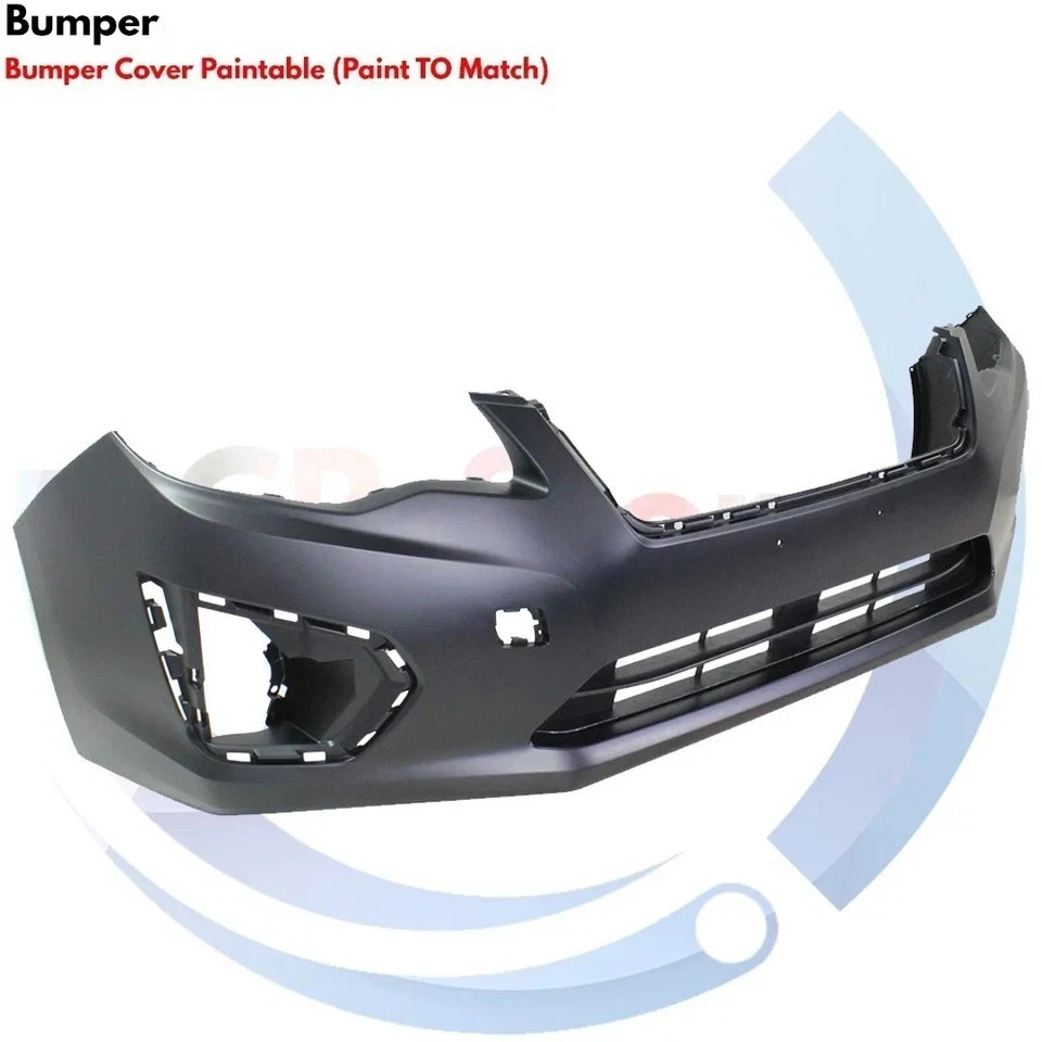 Kit de montaje de cubierta de parachoques delantero fascia y rejilla para Subaru Impreza 2012-2014 Foto 4 de 4
