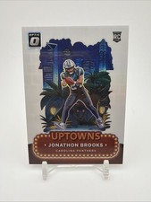 2024 Donruss Optic Jonathon Brooks Uptowns SSP White Pandora #/25 Panthers Rc