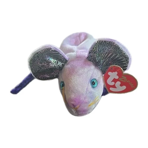 TY Beanie Baby - RAT Chinese Zodiac (6 inch) / Retired Vintage 2000 NWT
